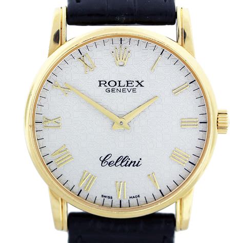 rolex geneve cellini gold price|rolex cellini watch for sale.